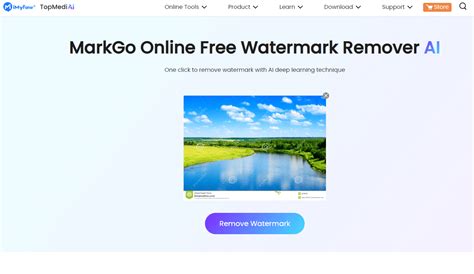 Click on the Upload Image button. . Ai watermark remover video online